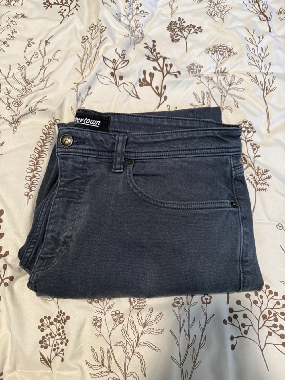 Revtown Sharp Denim 36/30 - Ink Grey
